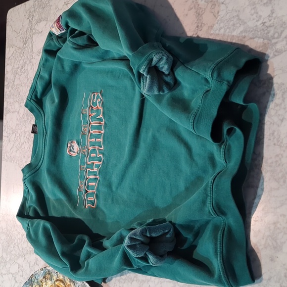 Vintage Miami Dolphins Sweatshirt Large - Picture 6 of 10